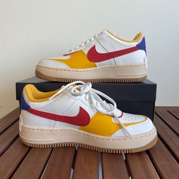 Nike Air Force 1 Shadow Summit White Neptune Green US Women 9/UK 6.5(CI0919-118) - Picture 3 of 13